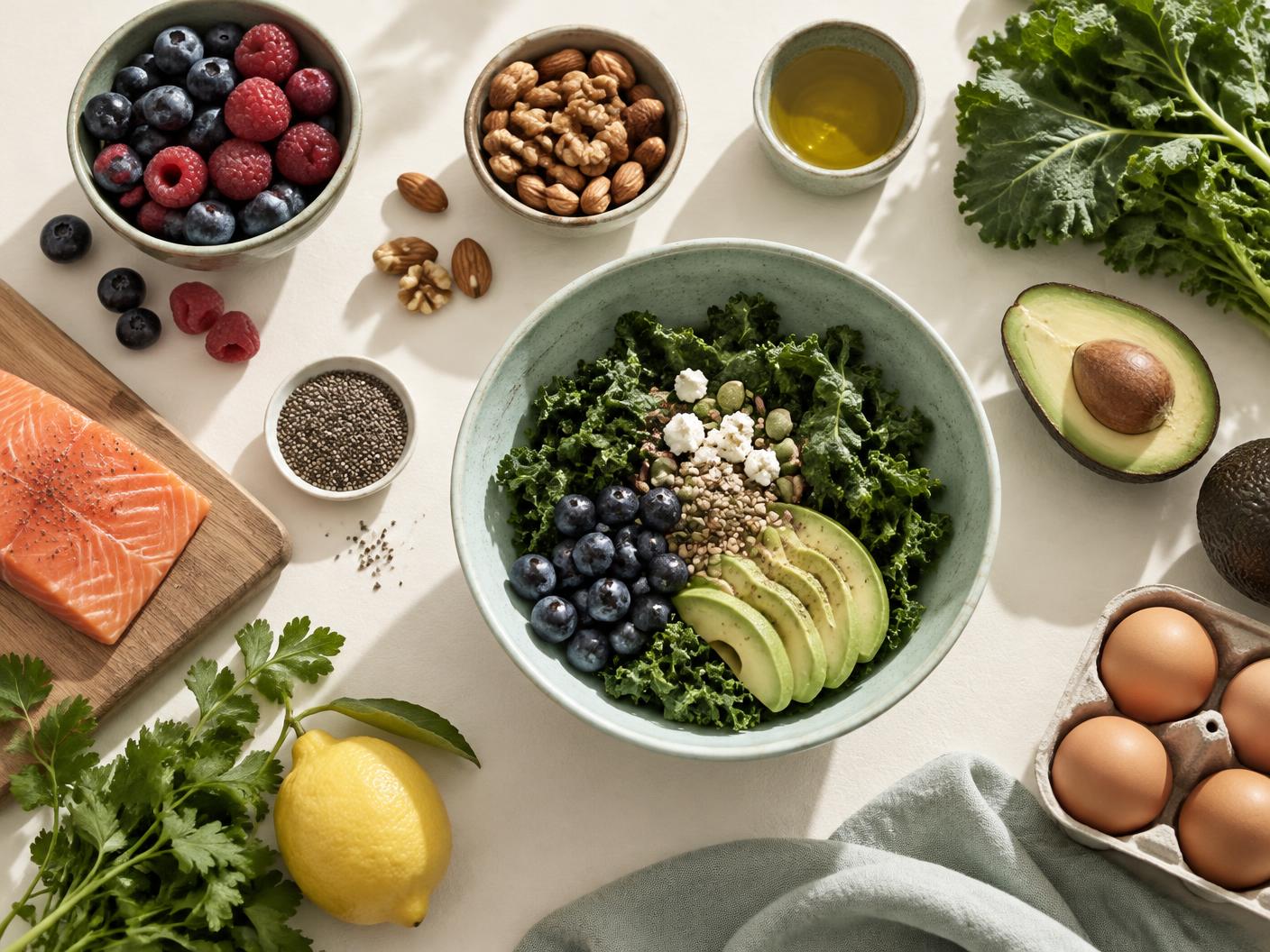 Fresh, balanced ingredients